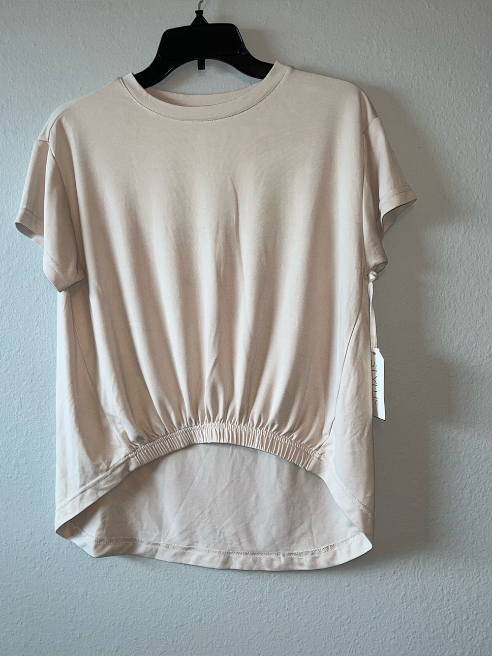 Stylus High Low Hem Top Size S